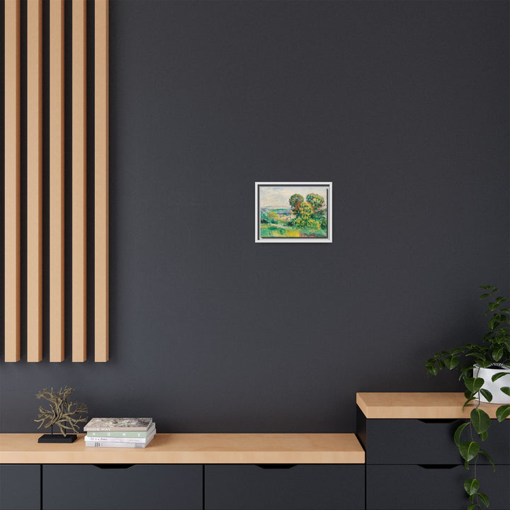 Canvas Wall Art - Sustainably Made Framed Wall Art - Summer Landscape