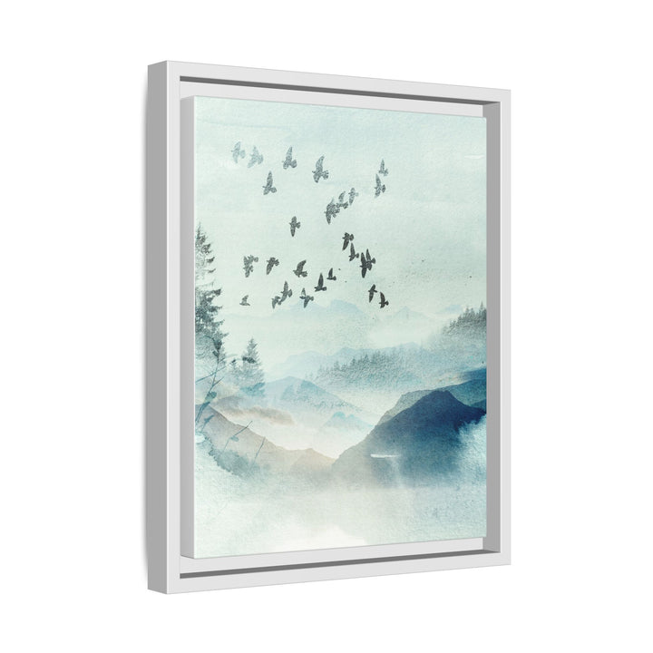 Canvas Wall Art - Sustainably Made Framed Wall Art - Morning Birds