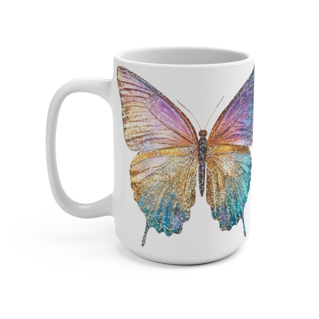 Butterfly Mug – 15 oz. - Sparkle Butterflies