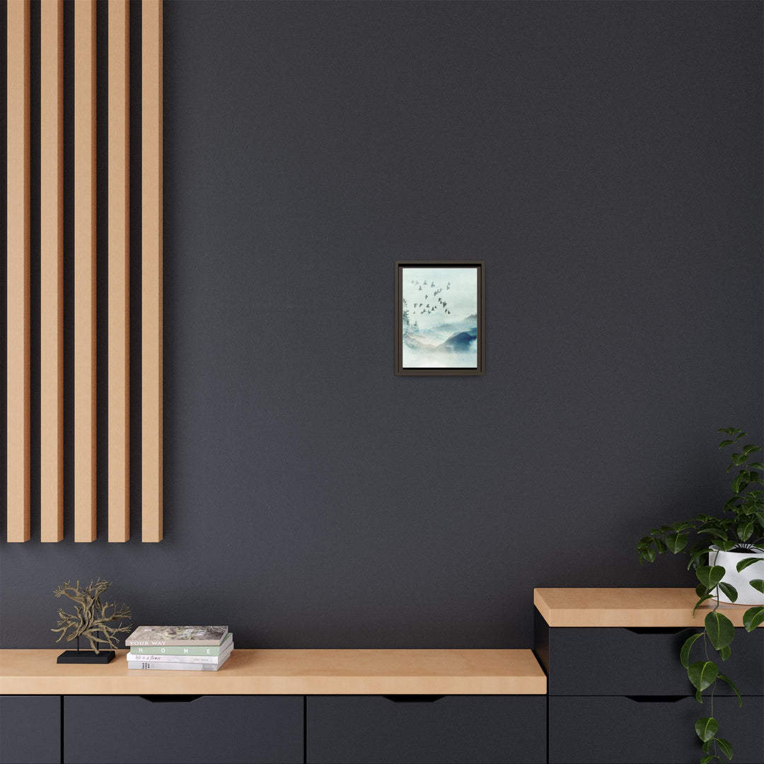 Canvas Wall Art - Sustainably Made Framed Wall Art - Morning Birds