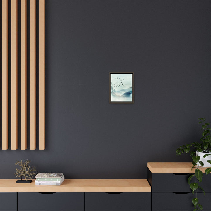 Canvas Wall Art - Sustainably Made Framed Wall Art - Morning Birds