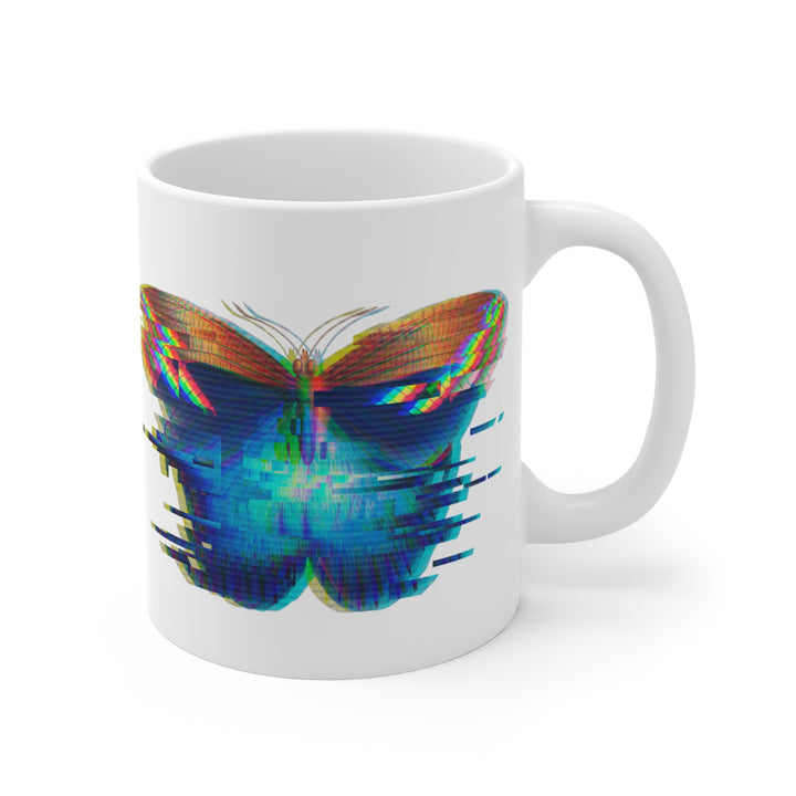 Mug 11 oz. - BPA-free -Psychedelic Butterfly