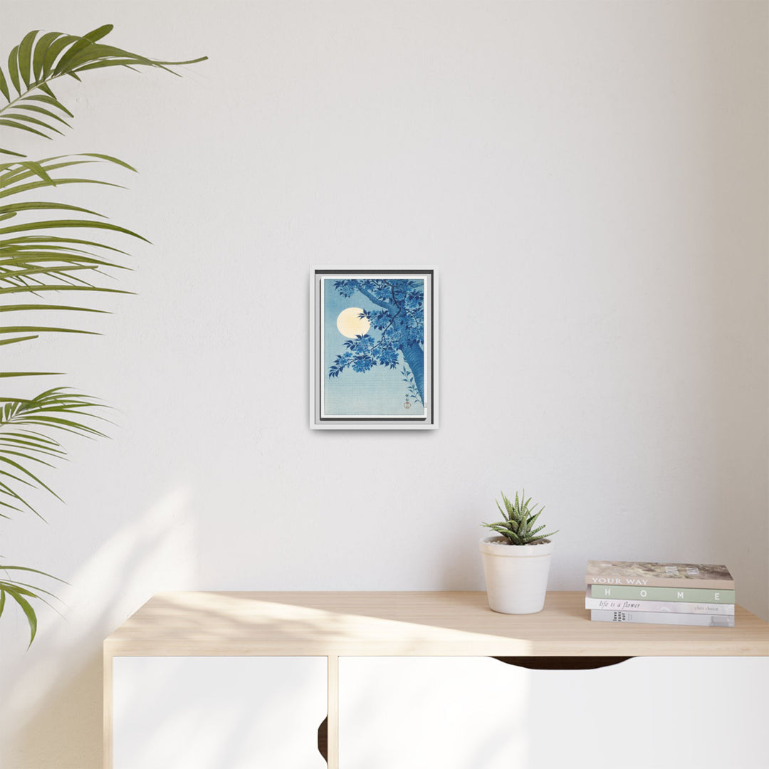 Canvas Wall Art - Sustainably Made Framed Wall Art - Moonlit Night