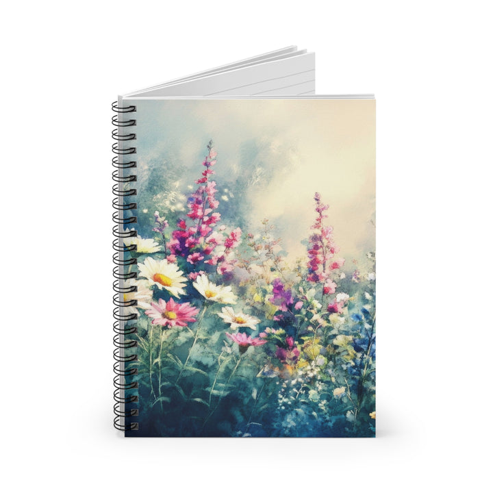 Eco-Friendly Notebook -  Ruled-Line Journal - Summer Garden