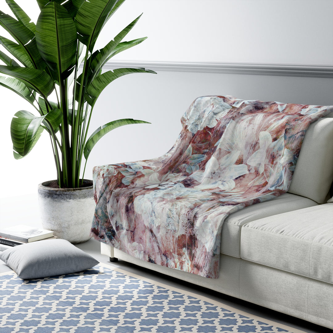 Sherpa Fleece Blanket - Fall Tapestry