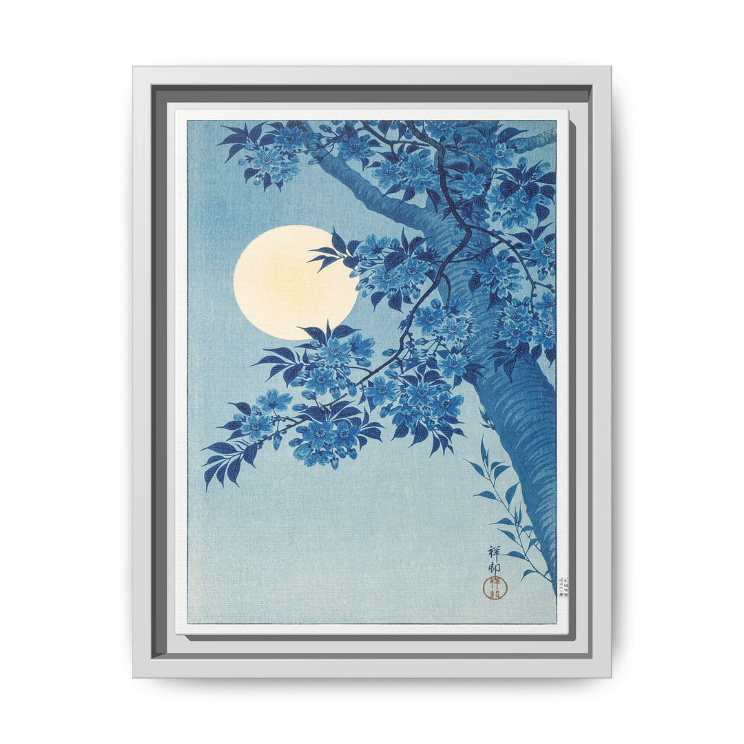 Canvas Wall Art - Sustainably Made Framed Wall Art - Moonlit Night