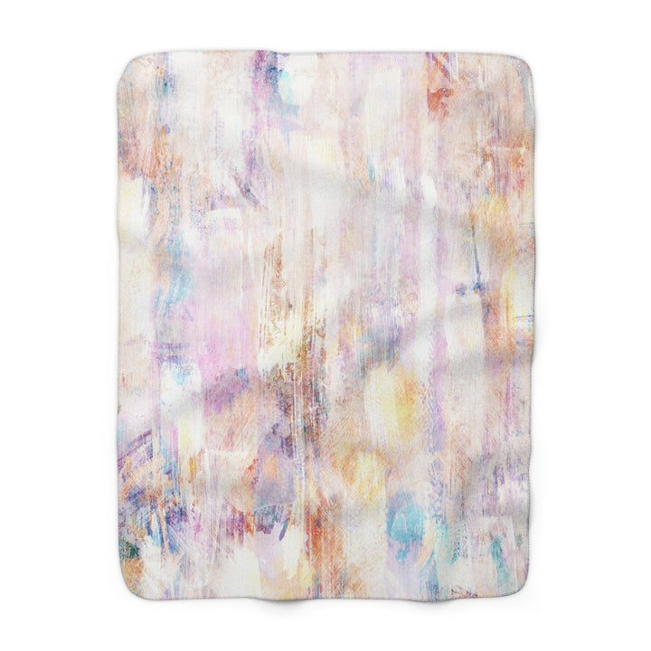 Sherpa Fleece Blanket - Peach Blossom