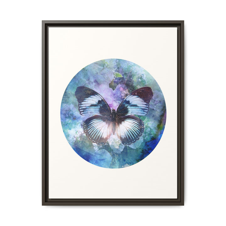 Canvas Wall Art - Sustainably Made Wall Décor - Lilac Butterfly
