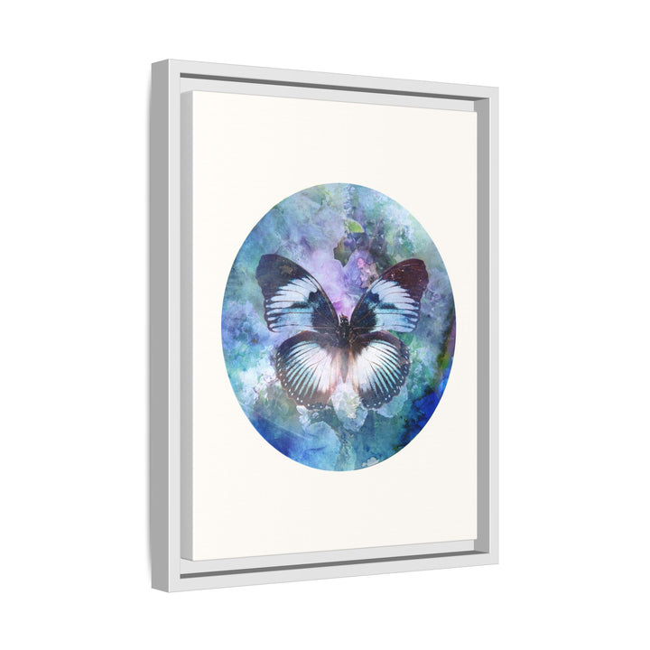 Canvas Wall Art - Sustainably Made Wall Décor - Lilac Butterfly