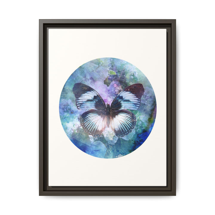 Canvas Wall Art - Sustainably Made Wall Décor - Lilac Butterfly