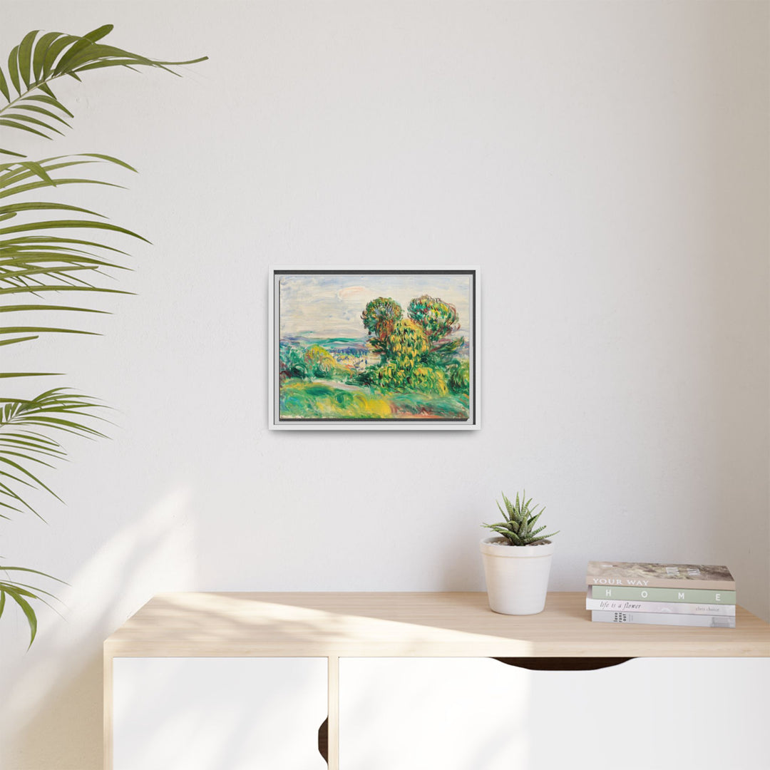 Canvas Wall Art - Sustainably Made Framed Wall Art - Summer Landscape