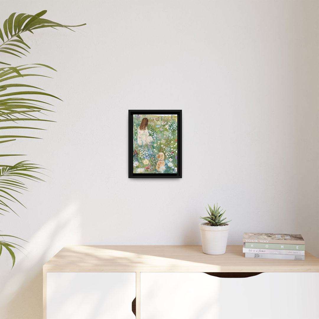 Canvas Wall Art - Sustainably Made Framed Wall Art - In the Meadow